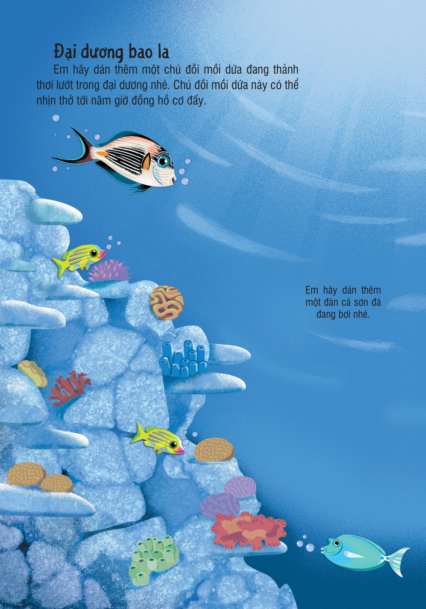 bóc dán thông minh - thủy cung