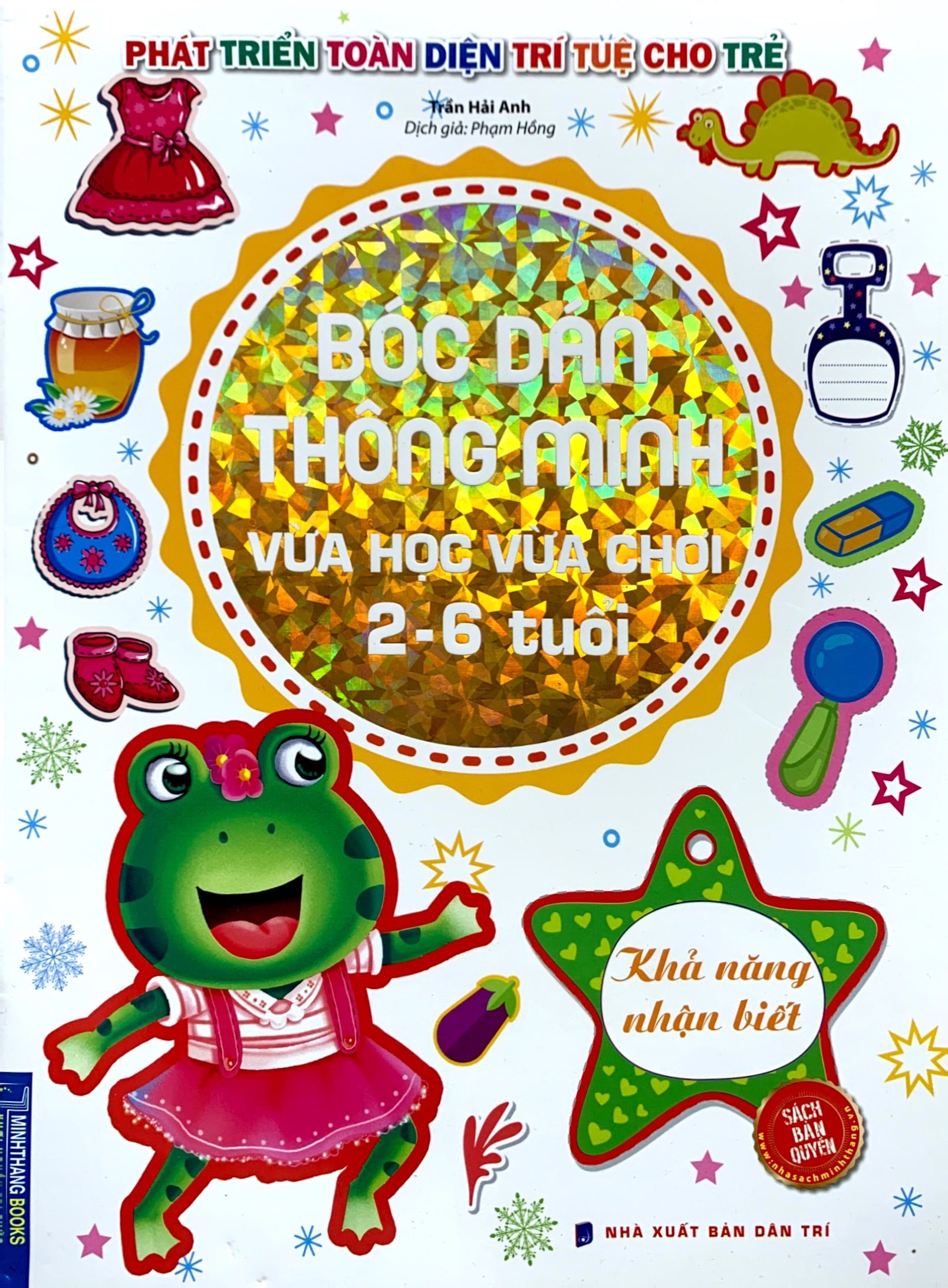 bóc dán thông minh vừa học vừa chơi 2-6 tuổi - khả năng nhận biết