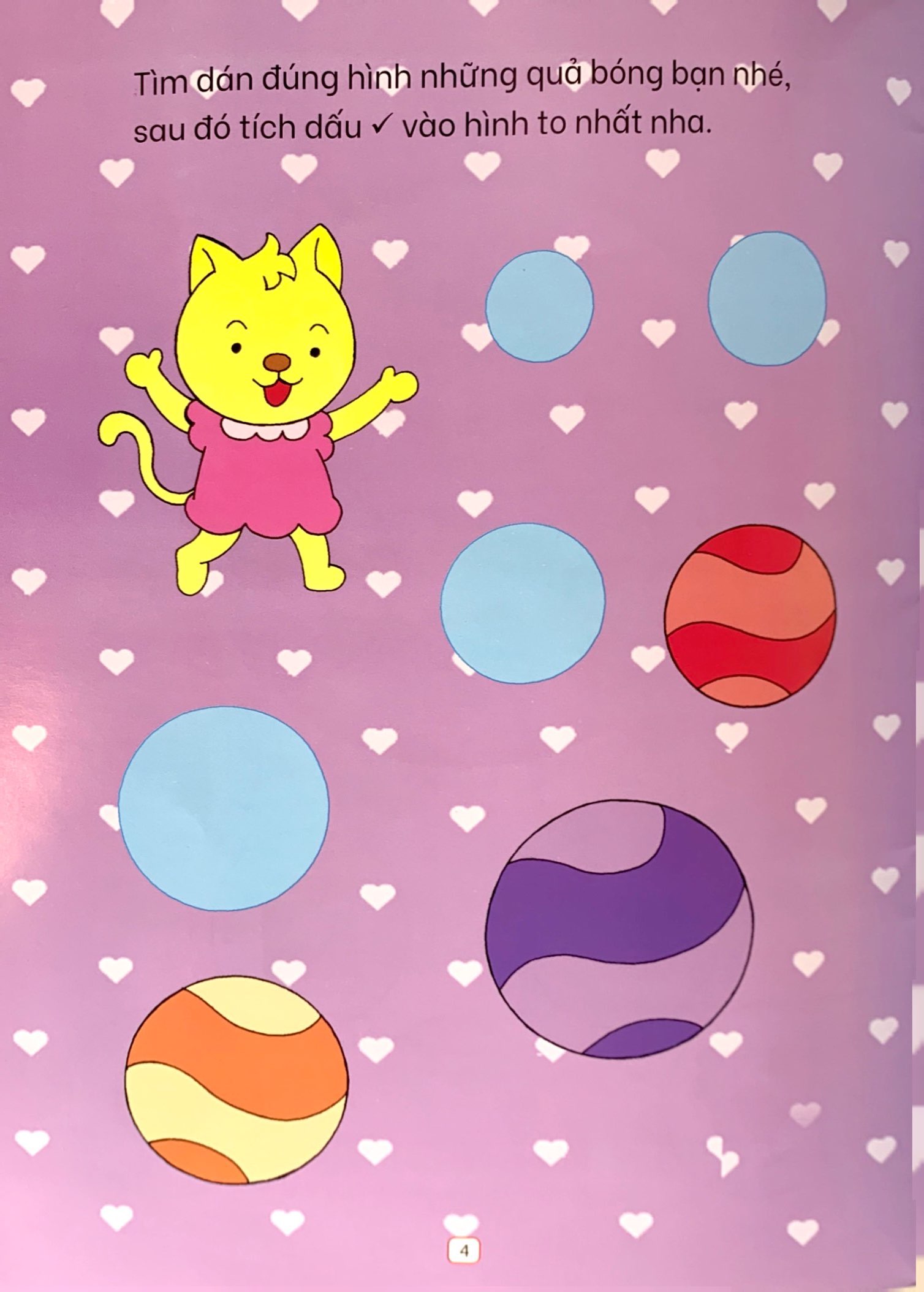 bóc dán thông minh vừa học vừa chơi 2-6 tuổi - khả năng phán đoán