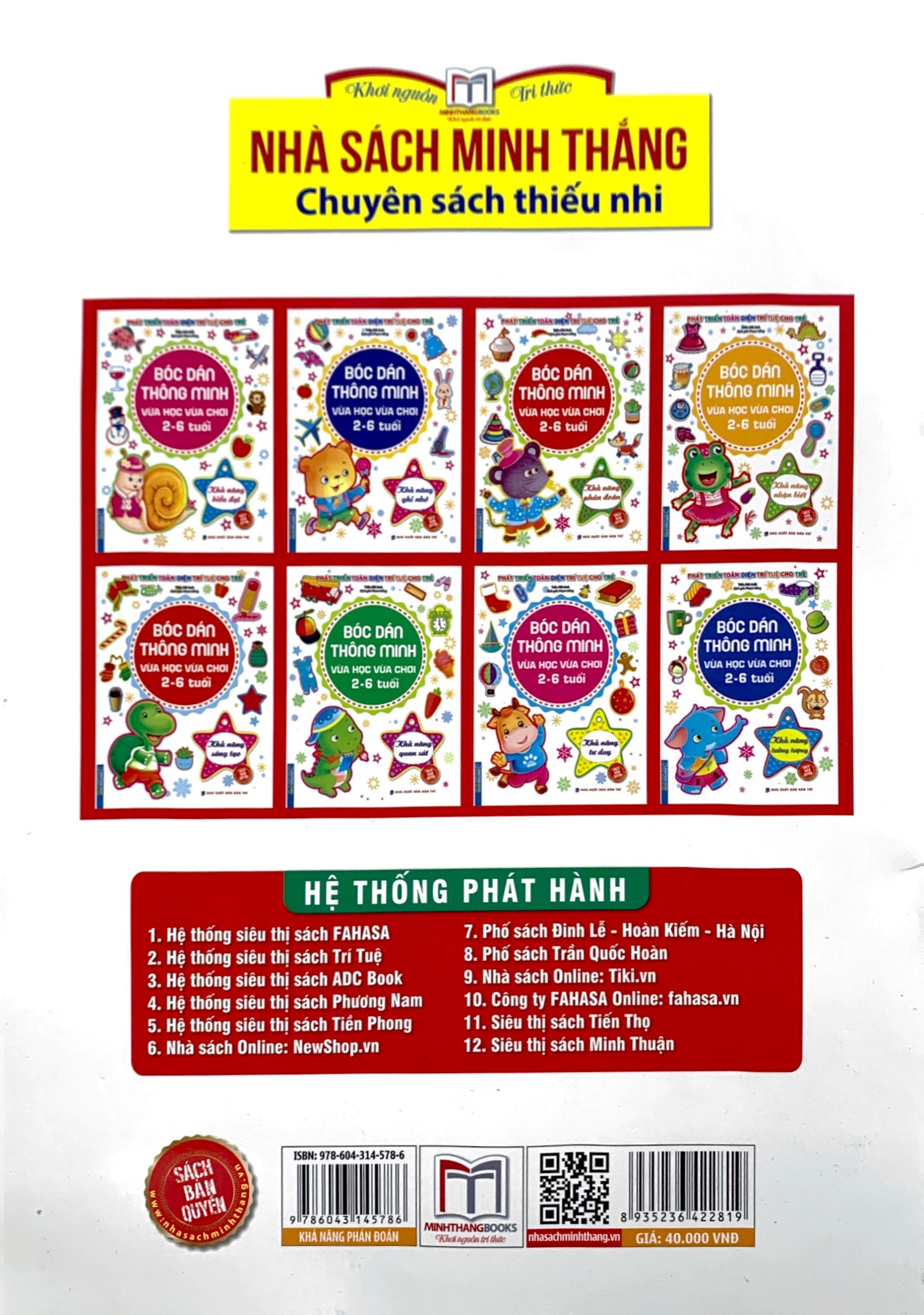 bóc dán thông minh vừa học vừa chơi 2-6 tuổi - khả năng phán đoán