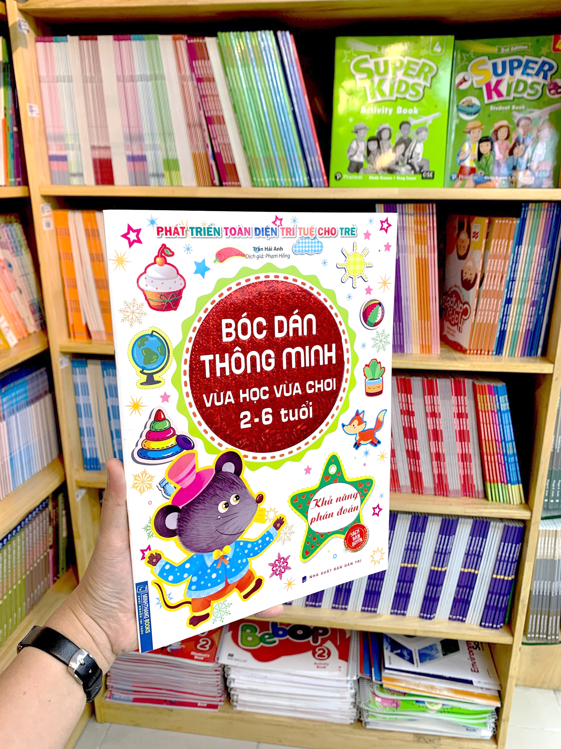 bóc dán thông minh vừa học vừa chơi 2-6 tuổi - khả năng phán đoán