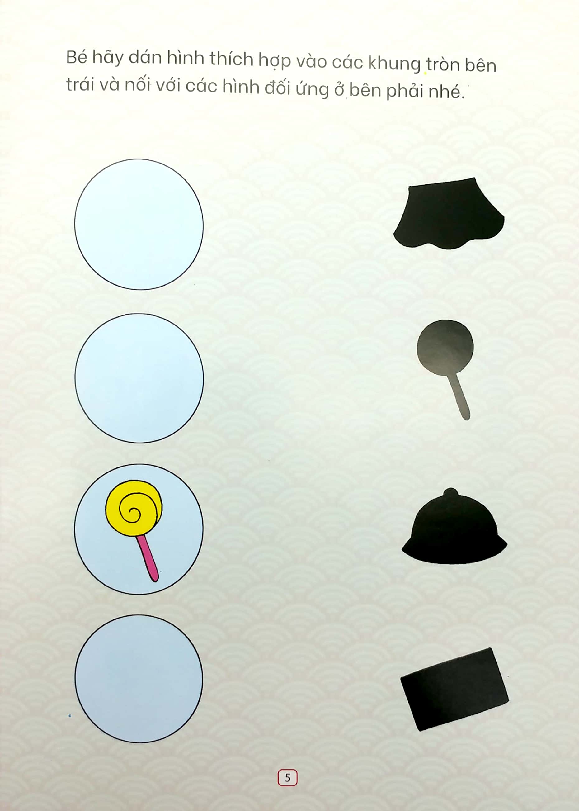 bóc dán thông minh vừa học vừa chơi 2-6 tuổi - khả năng quan sát