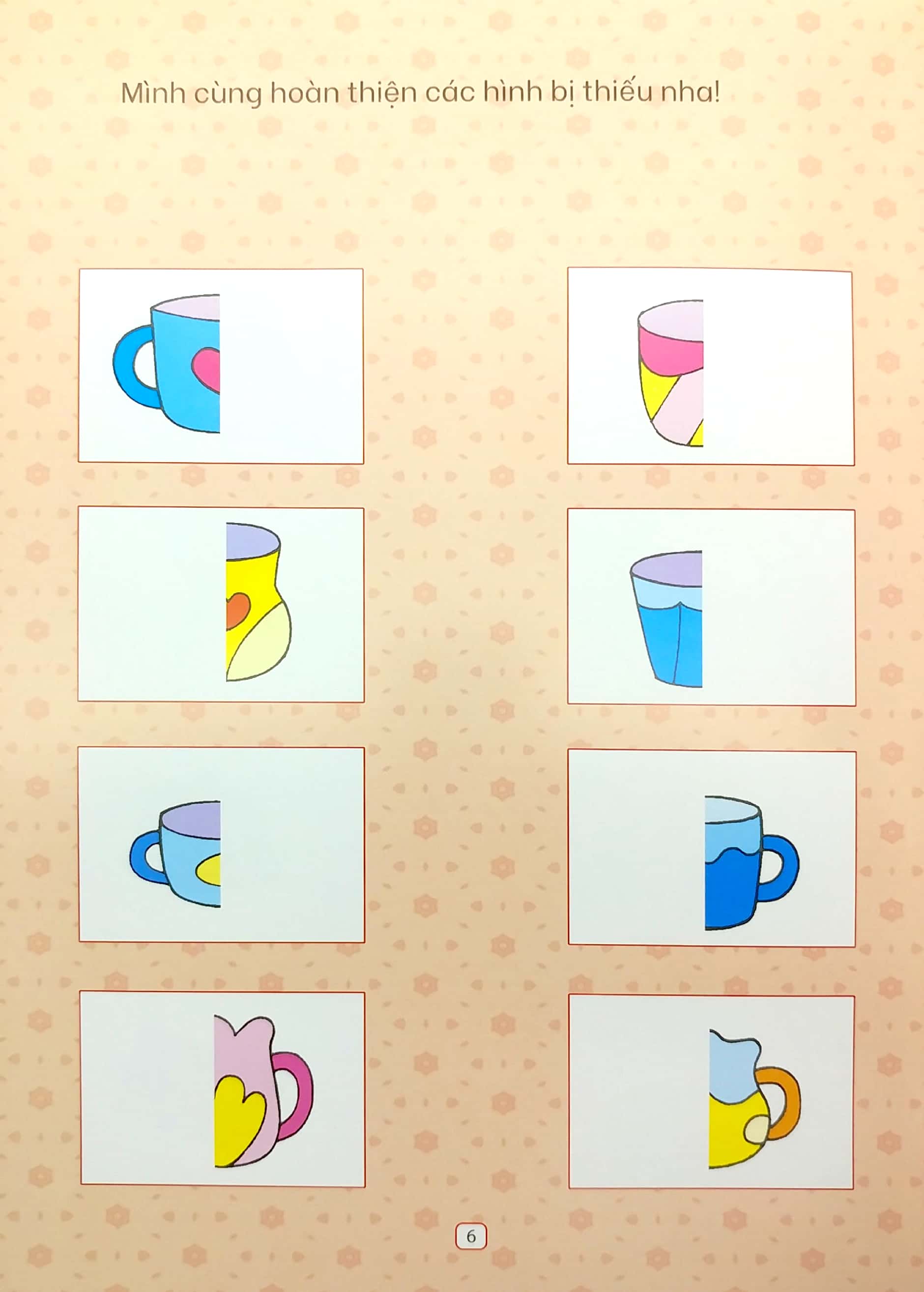 bóc dán thông minh vừa học vừa chơi 2-6 tuổi - khả năng quan sát