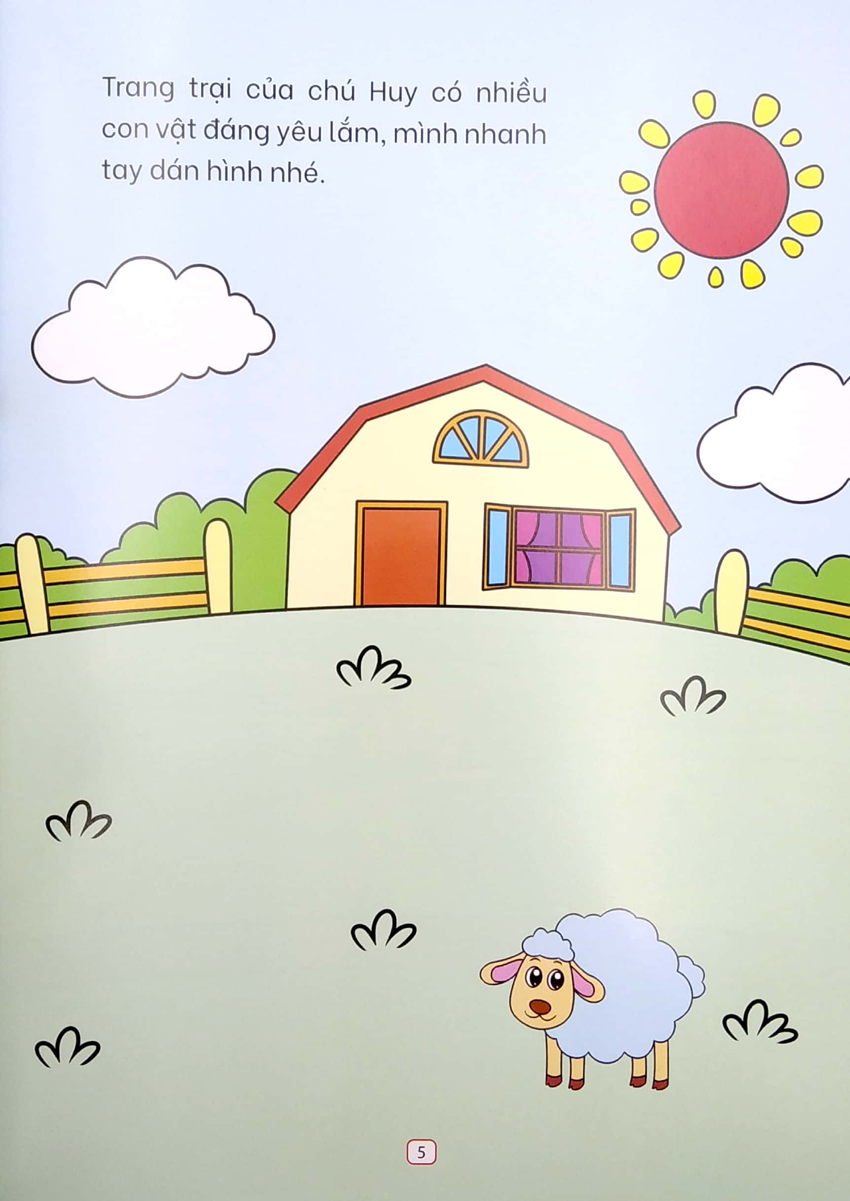 bóc dán thông minh vừa học vừa chơi 2-6 tuổi - khả năng sáng tạo