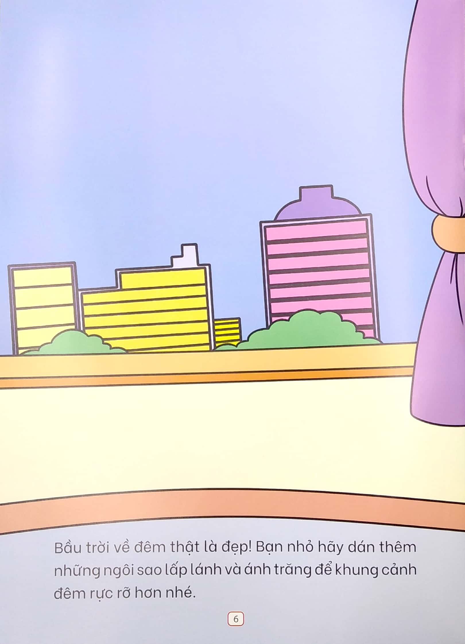 bóc dán thông minh vừa học vừa chơi 2-6 tuổi - khả năng sáng tạo