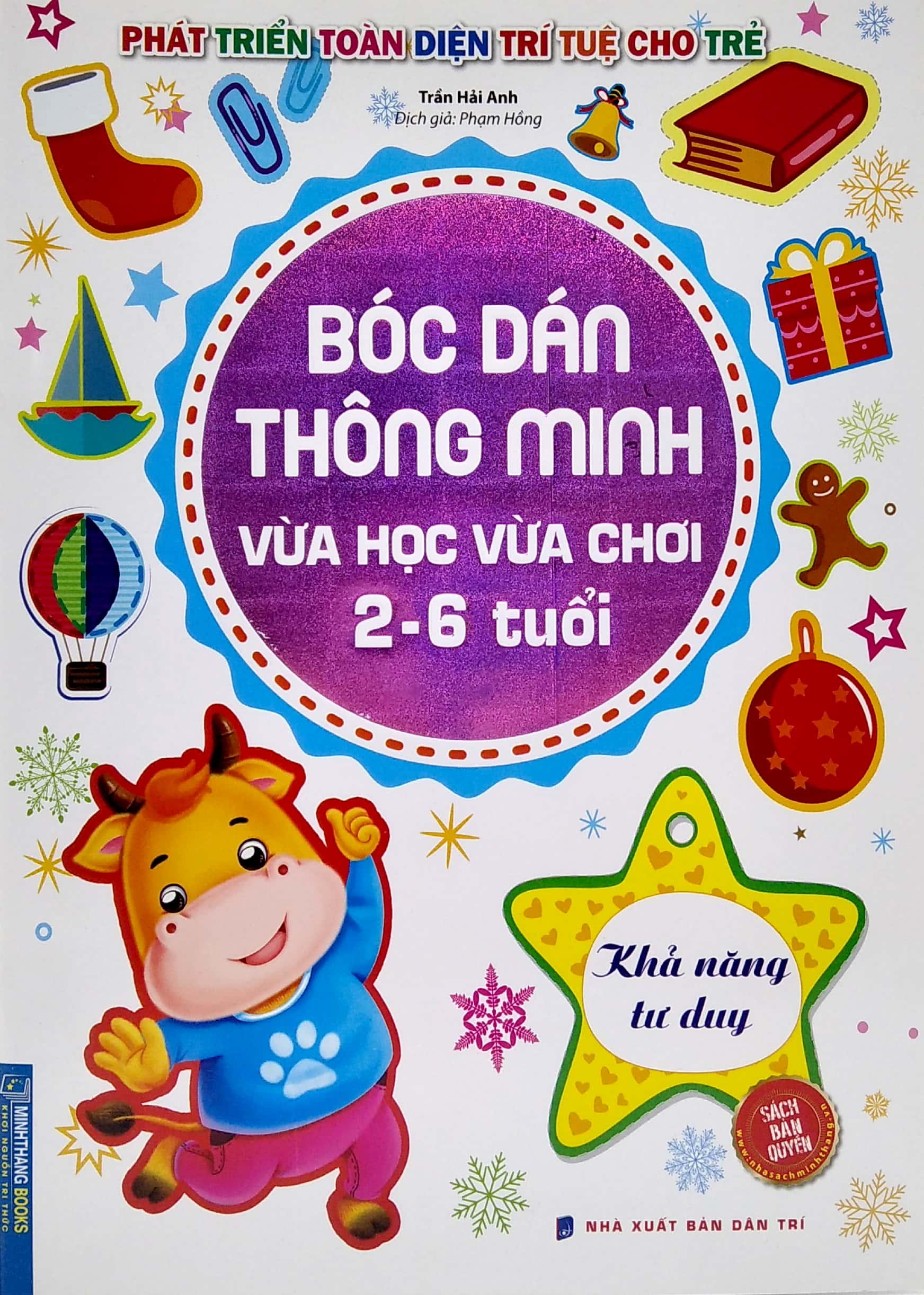 bóc dán thông minh vừa học vừa chơi 2-6 tuổi - khả năng tư duy