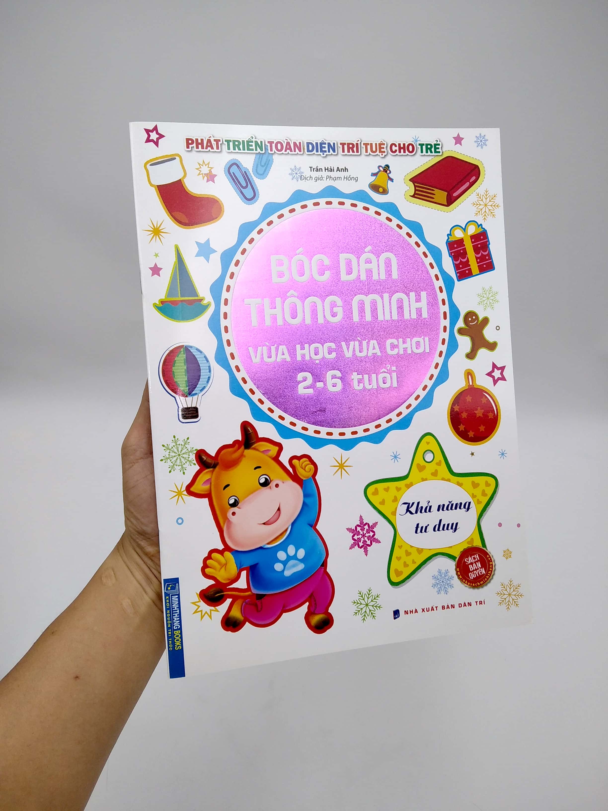 bóc dán thông minh vừa học vừa chơi 2-6 tuổi - khả năng tư duy