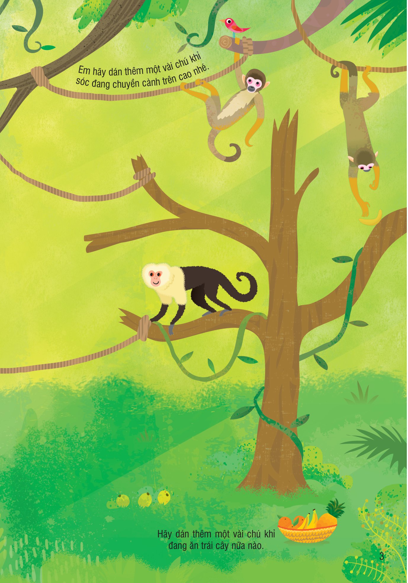 bóc dán thông minh - vườn thú