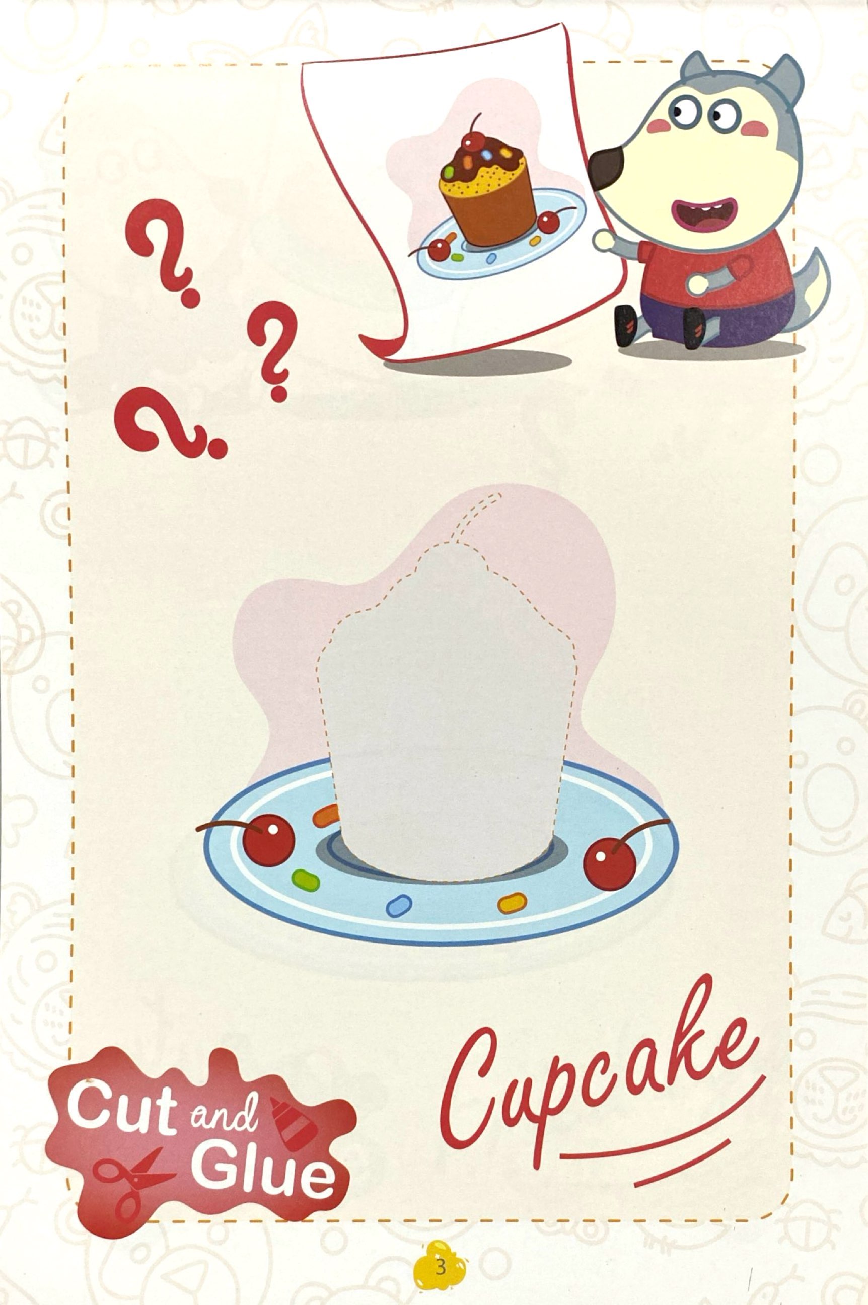 bóc dán thông minh - wolfoo iq rèn luyện khả năng sáng tạo cùng bé - các loại đồ ăn