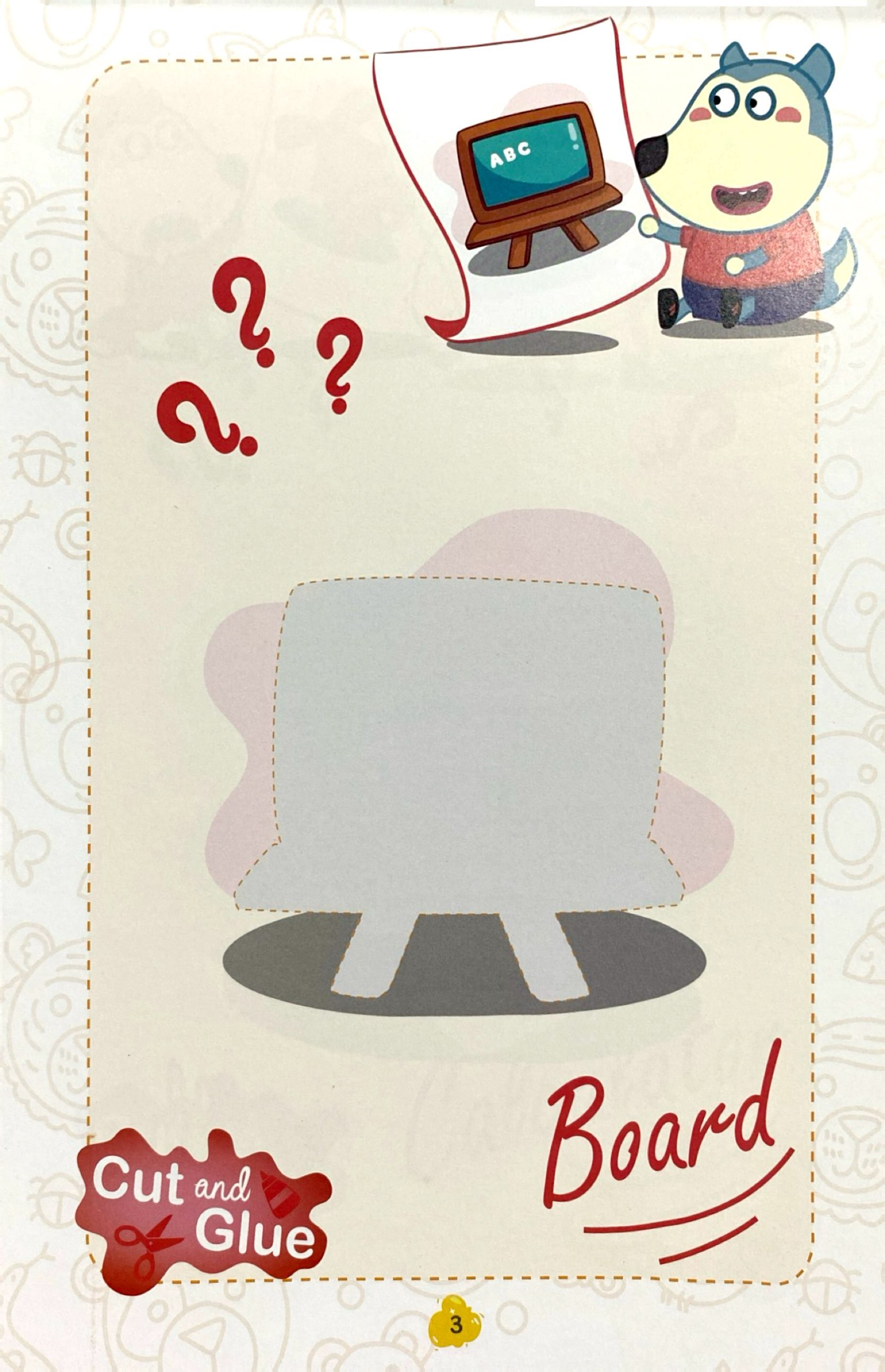 bóc dán thông minh - wolfoo iq rèn luyện khả năng sáng tạo cùng bé - các loại đồ dùng học tập