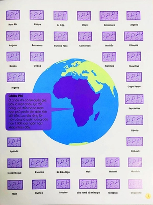 bóc dán tuyệt đỉnh - các lá cờ trên thế giới (tái bản)