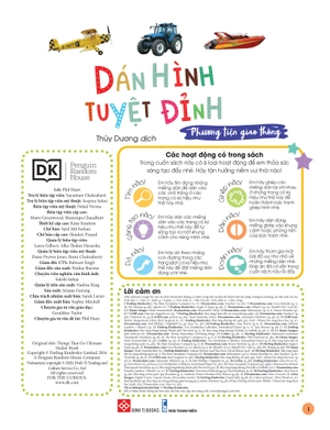 bóc dán tuyệt đỉnh - phương tiện giao thông (tái bản)