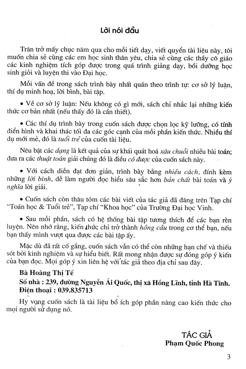 bồi dưỡng đại số 10 (biên soạn theo chương trình giáo dục phổ thông mới - dùng chung cho các bộ sgk hiện hành)