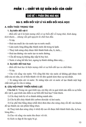 bồi dưỡng học sinh giỏi khoa học tự nhiên 8 (dùng chung cho các bộ sgk hiện hành)