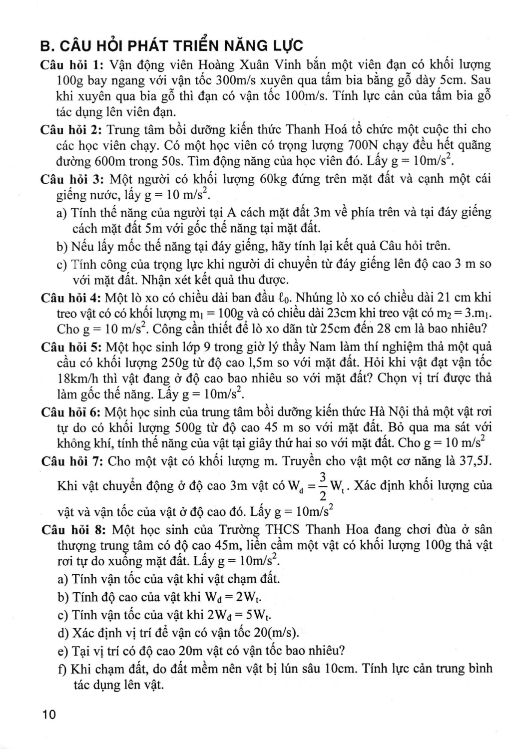 Bồi Dưỡng Học Sinh Giỏi Khoa Học Tự Nhiên 9
