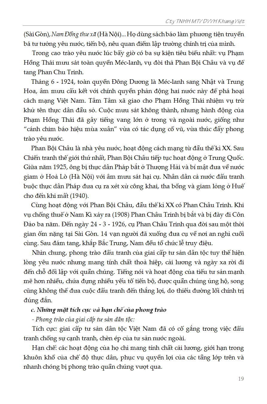 bồi dưỡng học sinh giỏi lịch sử 12 - phiên bản mới nhất