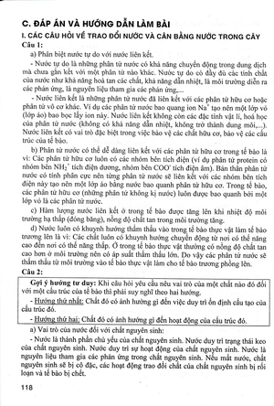 bồi dưỡng học sinh giỏi sinh 11