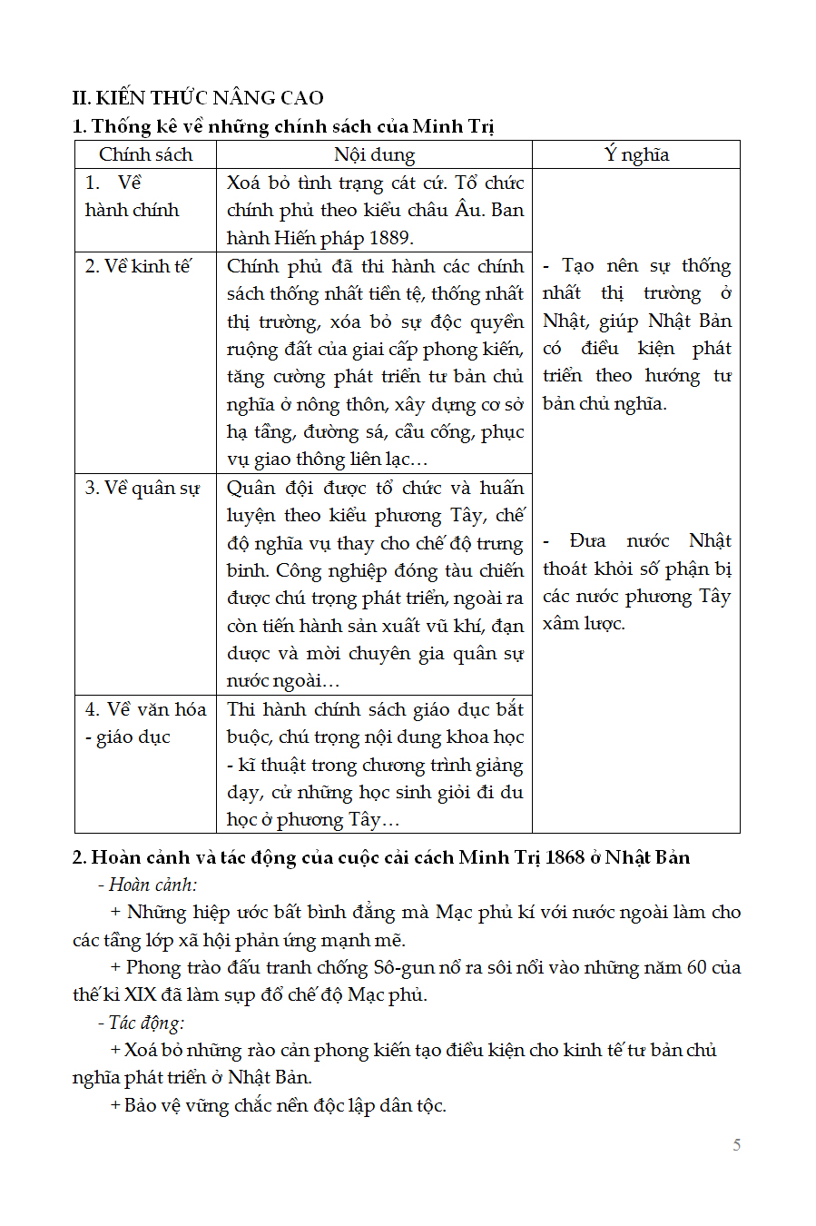 bồi dưỡng học sinh giỏi sử 11