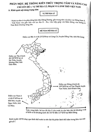 bồi dưỡng học sinh giỏi thcs và ôn thi vào lớp 10 thpt chuyên - môn địa lí