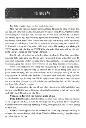 bồi dưỡng học sinh giỏi thcs và ôn thi vào lớp 10 thpt chuyên - môn ngữ văn