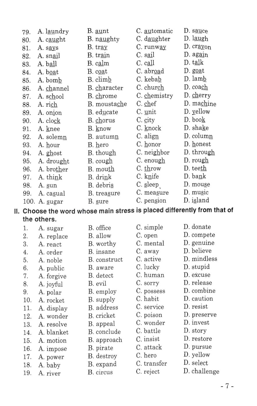 Bồi Dưỡng Học Sinh Giỏi Tiếng Anh 11