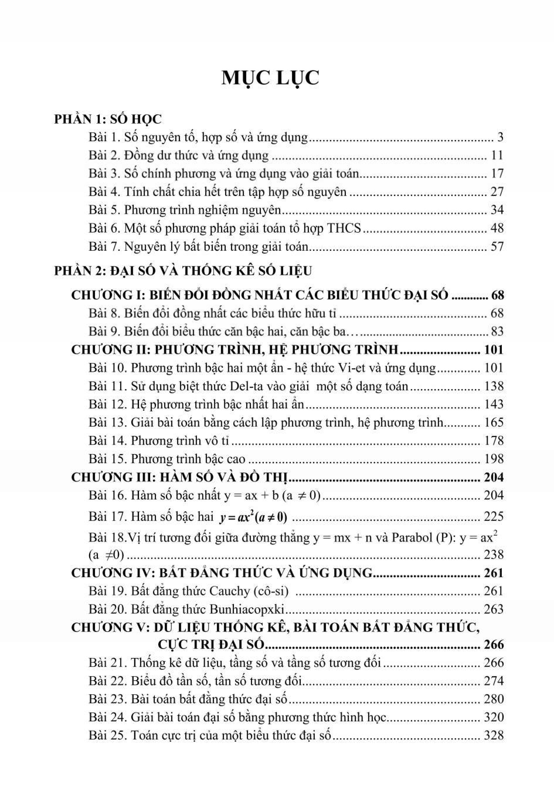 Boi Duong Hoc Sinh Gioi Toan 9 - Luyen Thi Vao Lop 10 THPT Chuyen Toan - Tap 1 - So Hoc-To Hop, Nguyen Ly Va Dai So