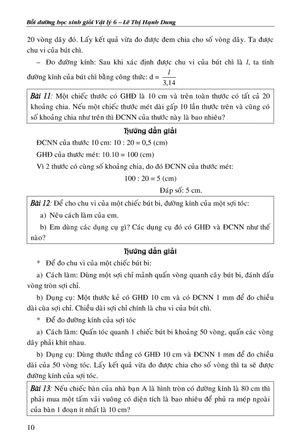 bồi dưỡng học sinh giỏi vật lí 6