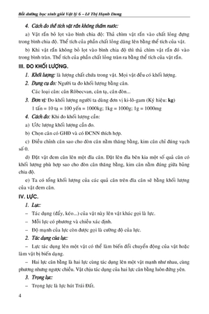 bồi dưỡng học sinh giỏi vật lí 6