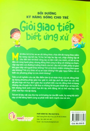 bồi dưỡng kỹ năng sống cho trẻ - giỏi giao tiếp biết ứng xử