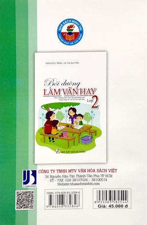bồi dưỡng làm văn hay lớp 2 (theo chương trình giáo dục phổ thông mới)