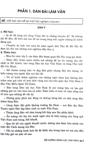 bồi dưỡng năng lực tập làm văn lớp 6