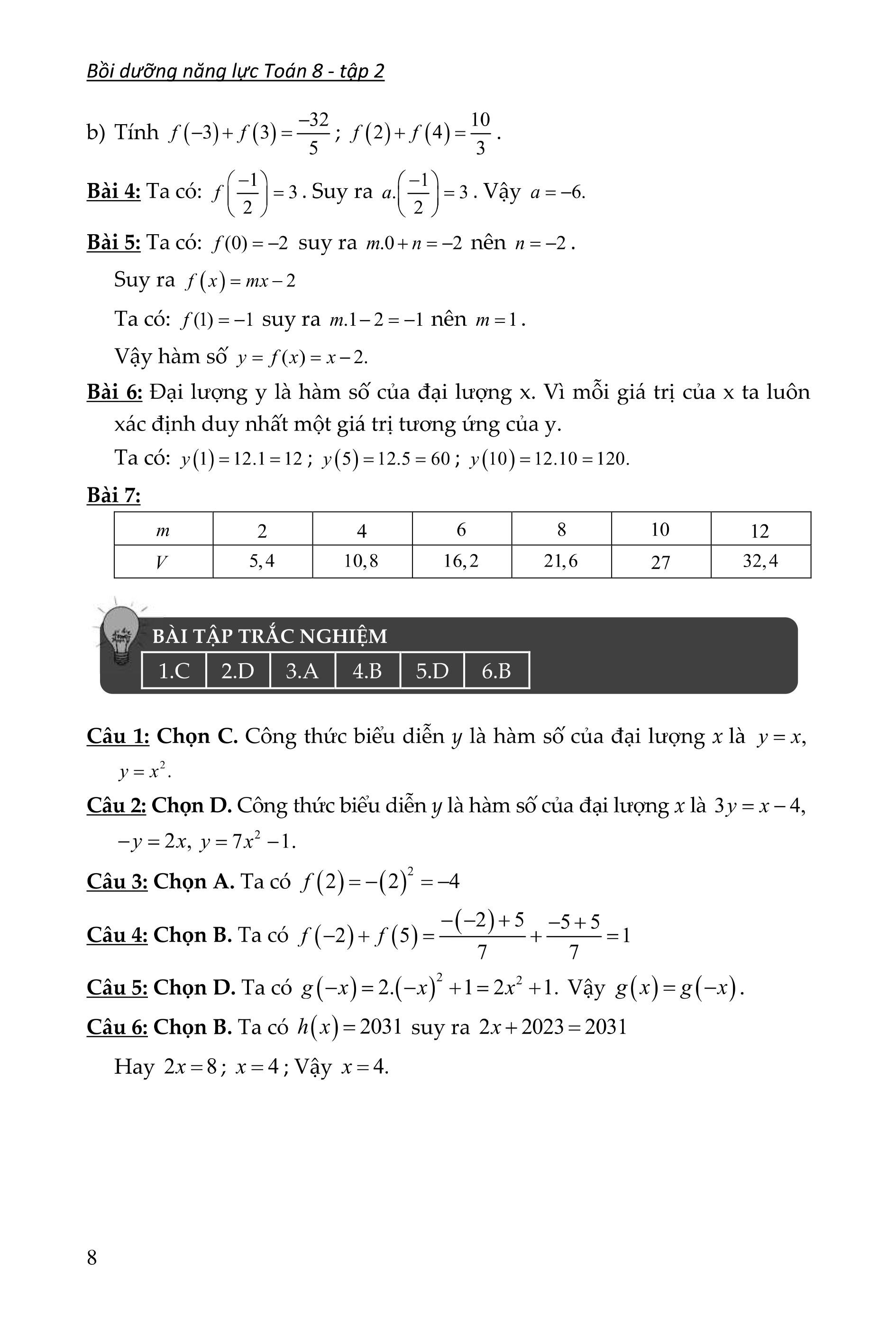 bồi dưỡng năng lực toán 8 - tập 2