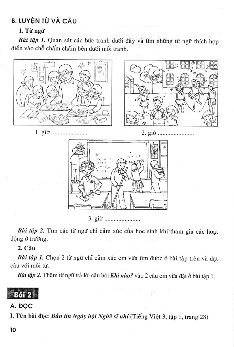 Bồi Dưỡng Tiếng Việt Lớp 3 (Chân Trời)