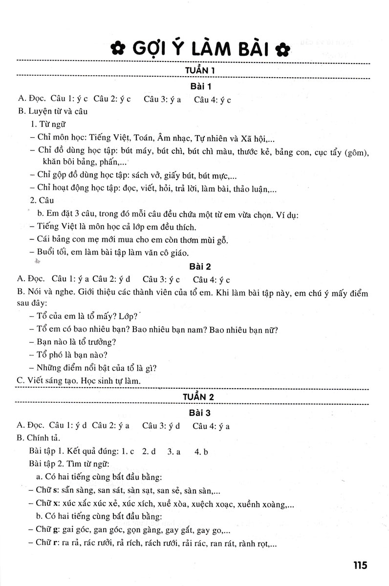 Bồi Dưỡng Tiếng Việt Lớp 3 (Chân Trời)