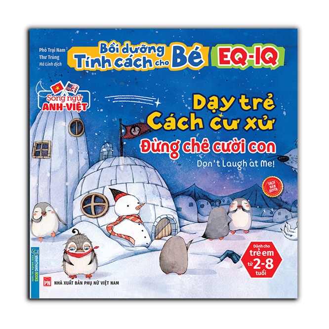 bồi dưỡng tính cách cho bé eq iq (2-8 tuổi) - dạy trẻ cách cư xử (song ngữ anh - việt)