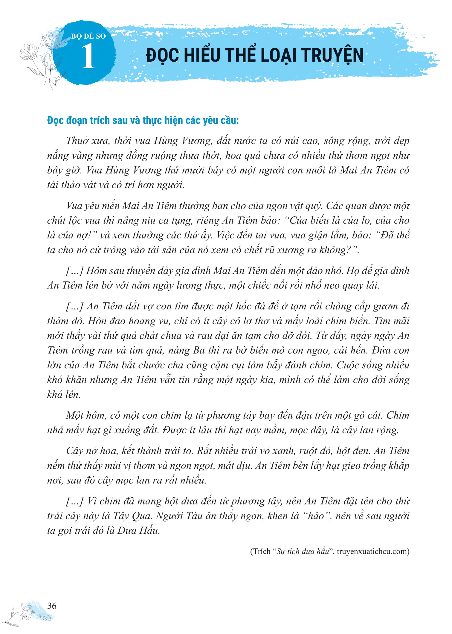 bồi dưỡng và nâng cao kỹ năng đọc hiểu ngữ văn 6