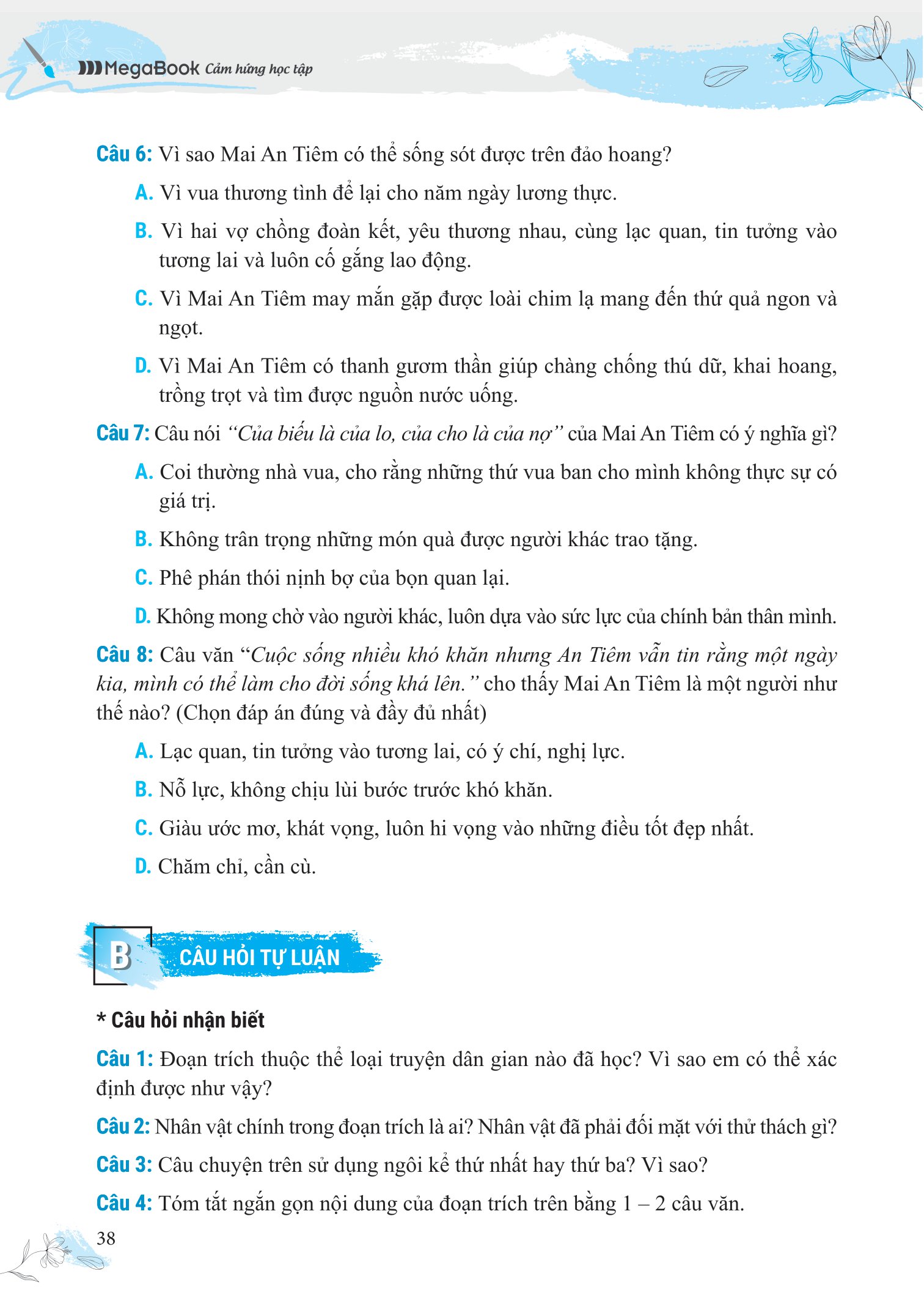 bồi dưỡng và nâng cao kỹ năng đọc hiểu ngữ văn 6