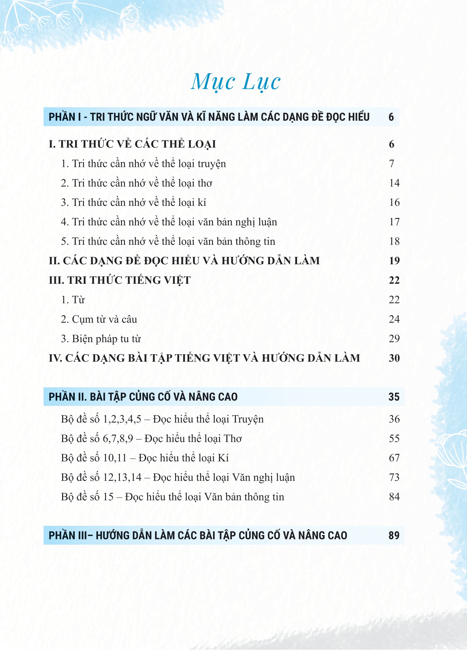 bồi dưỡng và nâng cao kỹ năng đọc hiểu ngữ văn 6