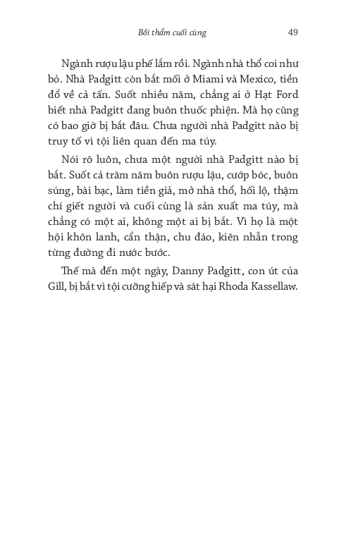 bồi thẩm cuối cùng