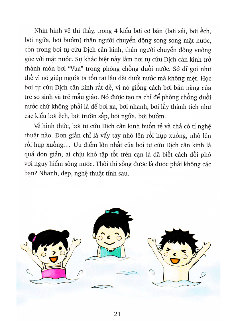 bơi tự cứu - dịch cân kinh