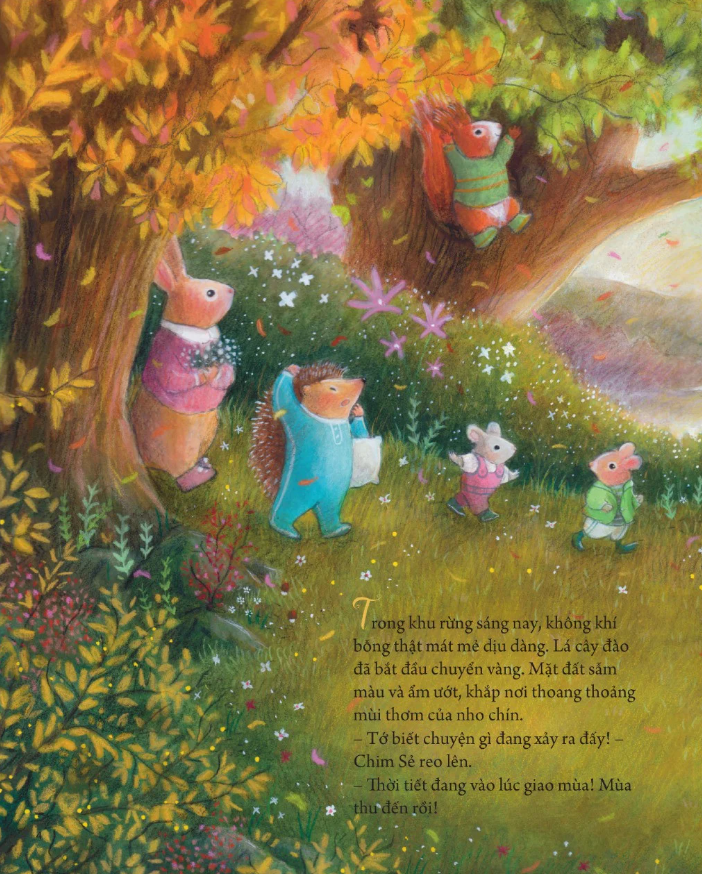 bốn mùa bên nhau - quà thu dịu dàng