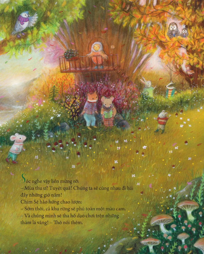 bốn mùa bên nhau - quà thu dịu dàng