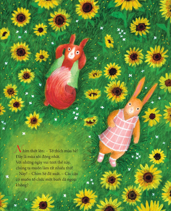 bốn mùa bên nhau - tiệc hè rộn ràng