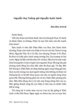 bốn năm sau và những trang viết về điện biên