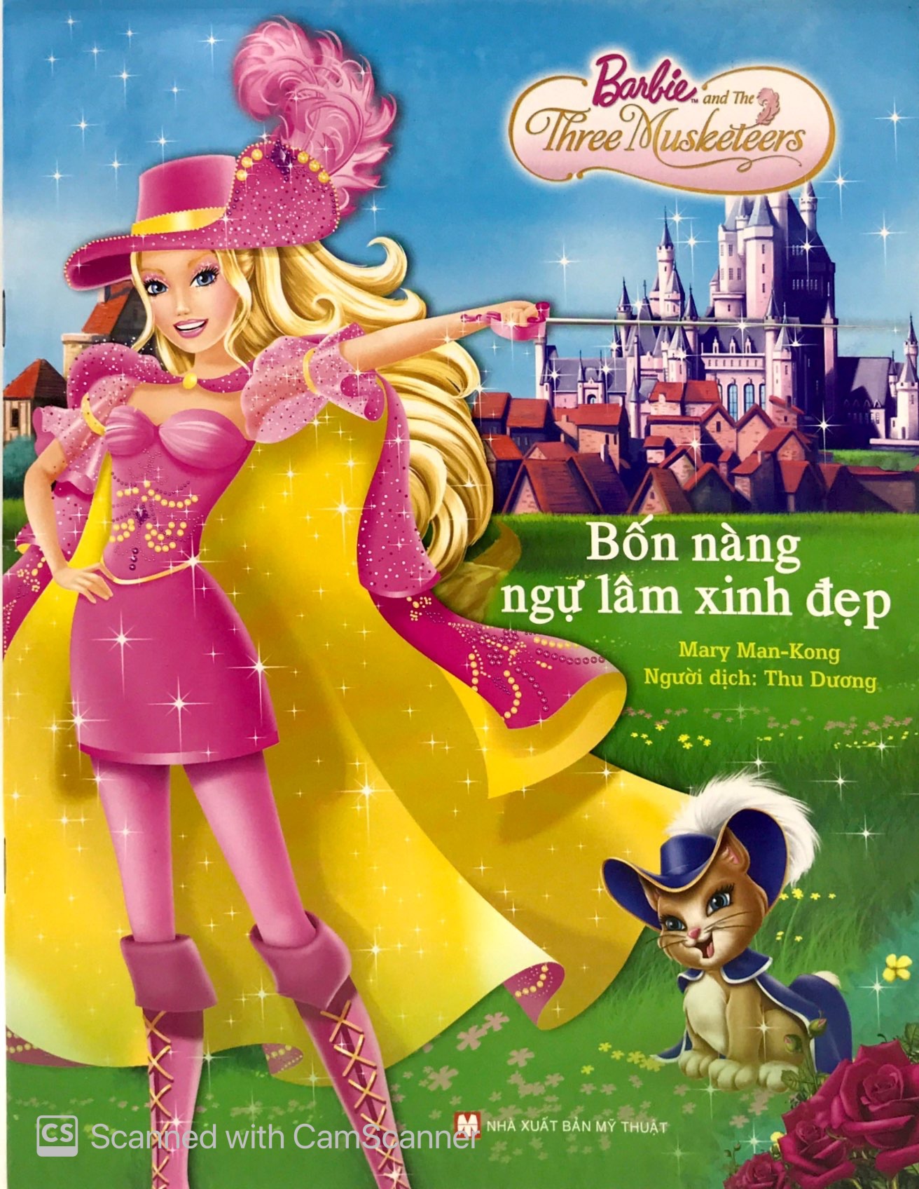 bốn nàng ngự lâm xinh đẹp - barbie and the three musketeers