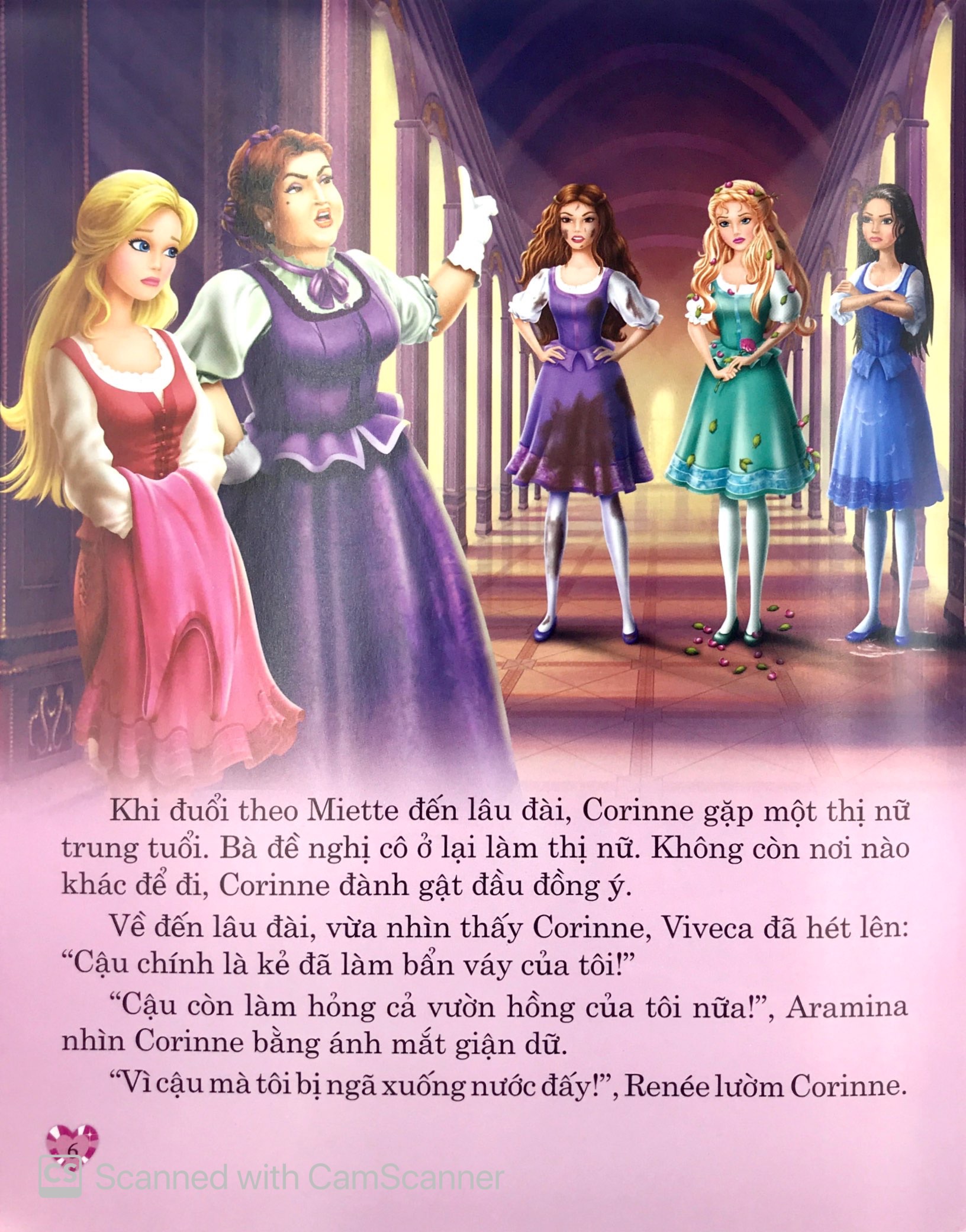 bốn nàng ngự lâm xinh đẹp - barbie and the three musketeers