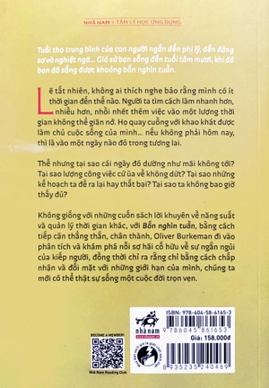 bốn nghìn tuần - quản lý thời gian khi cuộc đời là hữu hạn