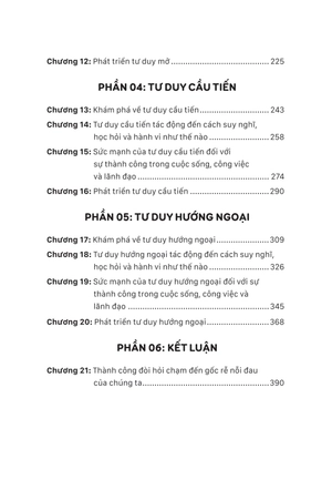 bốn tư duy dẫn lối bạn tới thành công