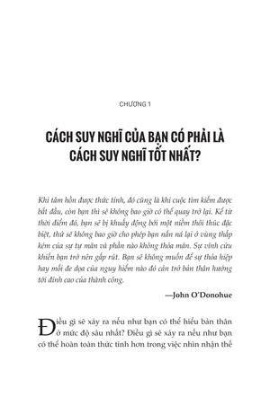 bốn tư duy dẫn lối bạn tới thành công