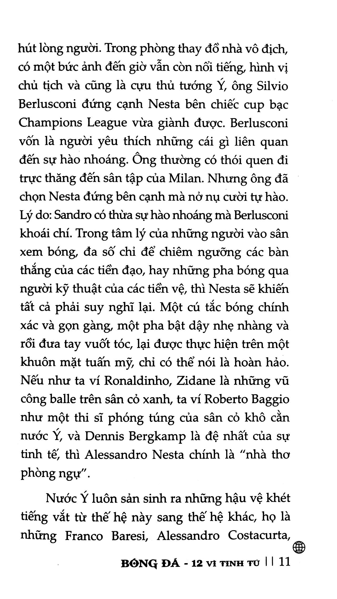 bóng đá - 12 vì tinh tú